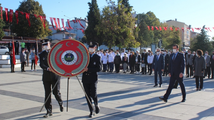 1 KASIM İLÇEMİZİN KURTULUŞU’NUN 98.YILI KUTLAMA PROGRAMI GERÇEKLEŞTİRİLDİ