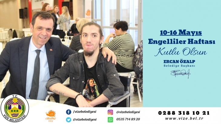 10-16 MAYIS ENGELLİLER HAFTASI KUTLU OLSUN