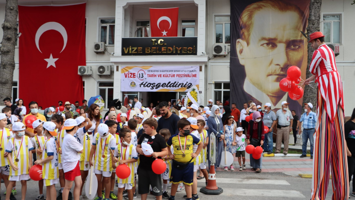 13.VİZE TARİH VE KÜLTÜR FESTİVALİ AÇILIŞ TÖRENİ