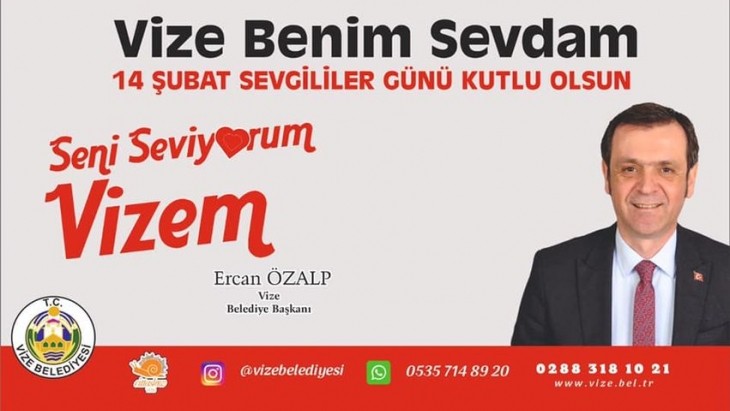 14 ŞUBAT SEVGİLİLER GÜNÜNÜZ KUTLU OLSUN