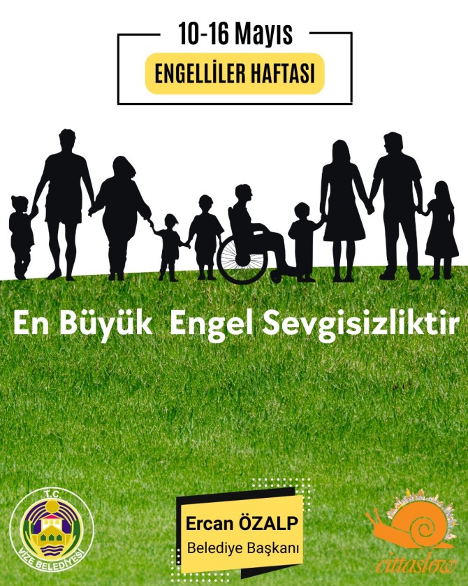 10-16 MAYIS ENGELLİLER HAFTASI