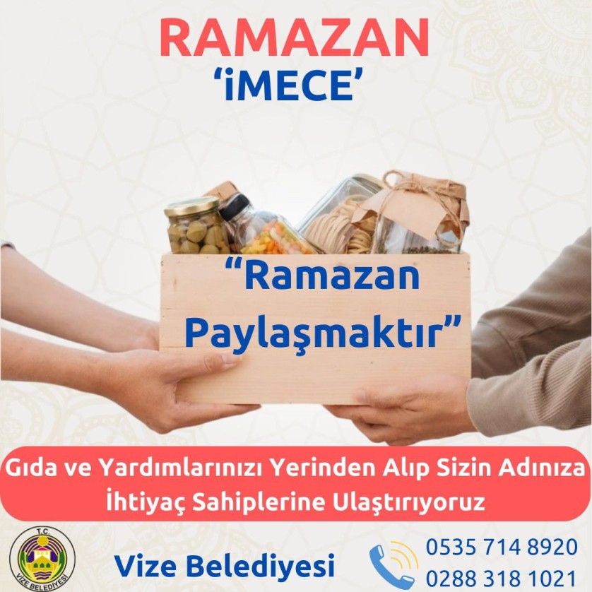RAMAZAN PAYLAŞMAKTIR
