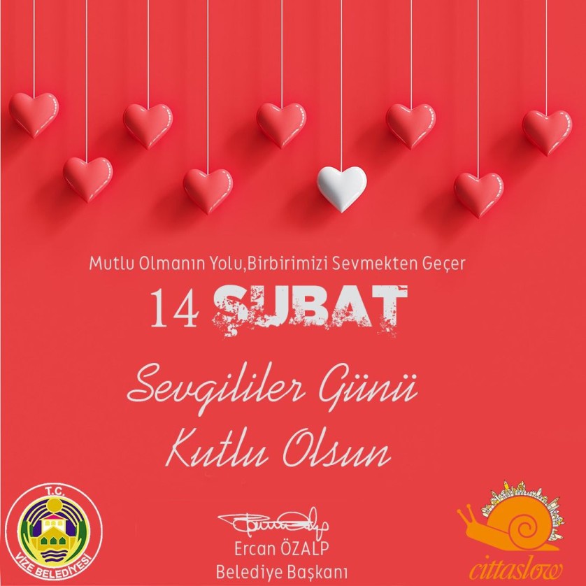 14 ŞUBAT SEVGİLİLER GÜNÜ KUTLU OLSUN