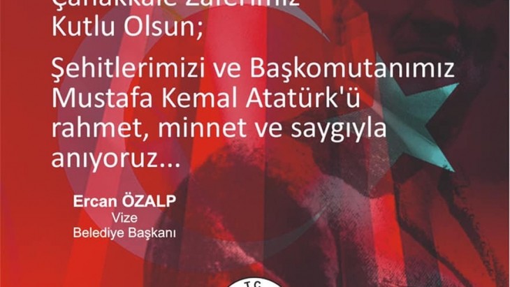 18 MART ÇANAKKALE DENİZE ZAFERİ VE ŞEHİTLERİ ANMA GÜNÜ 106. YILI KUTLU OLSUN