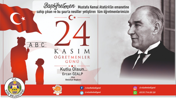24 KASIM ÖĞRETMENLER GÜNÜ KUTLU OLSUN