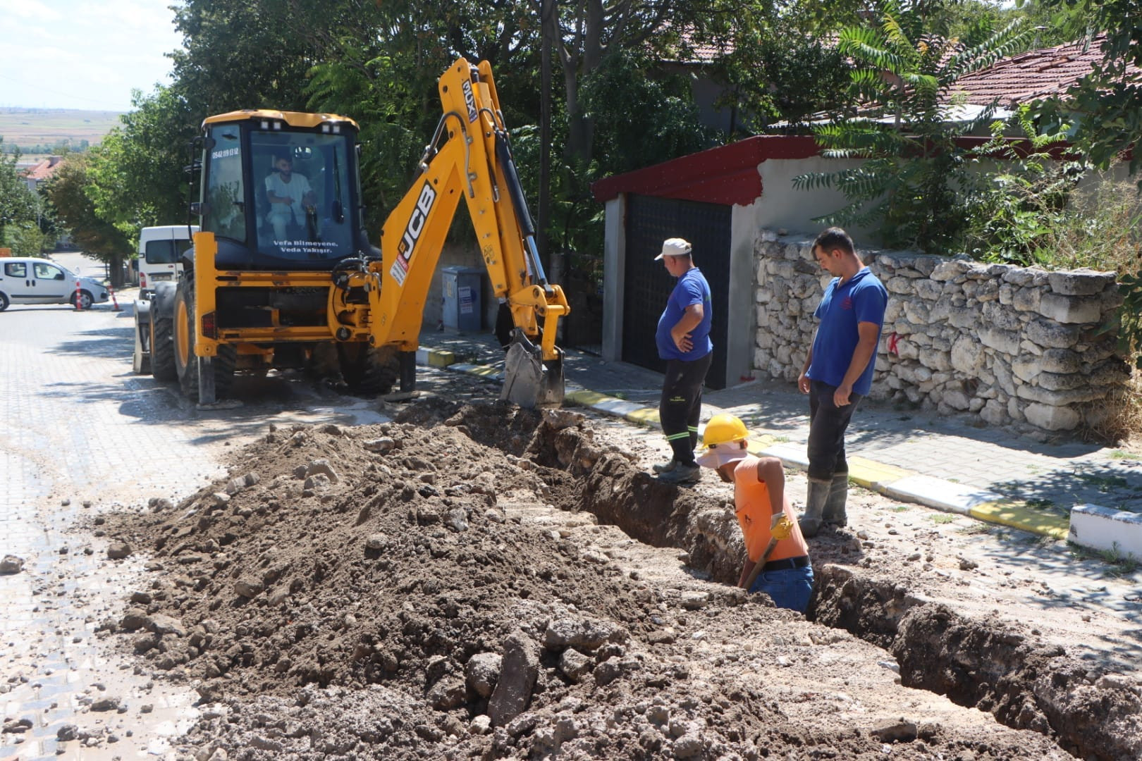 MEHMET AKİF MAHALLEMİZ DOĞALGAZA KAVUŞUYOR