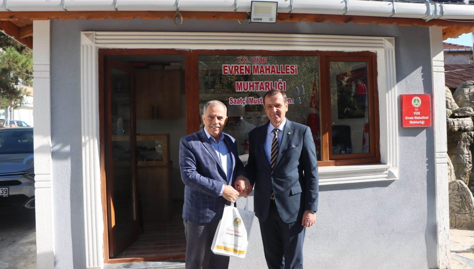 BAŞKAN ÖZALP MAHALLE MUHTARLARIMIZI ZİYARET ETTİ