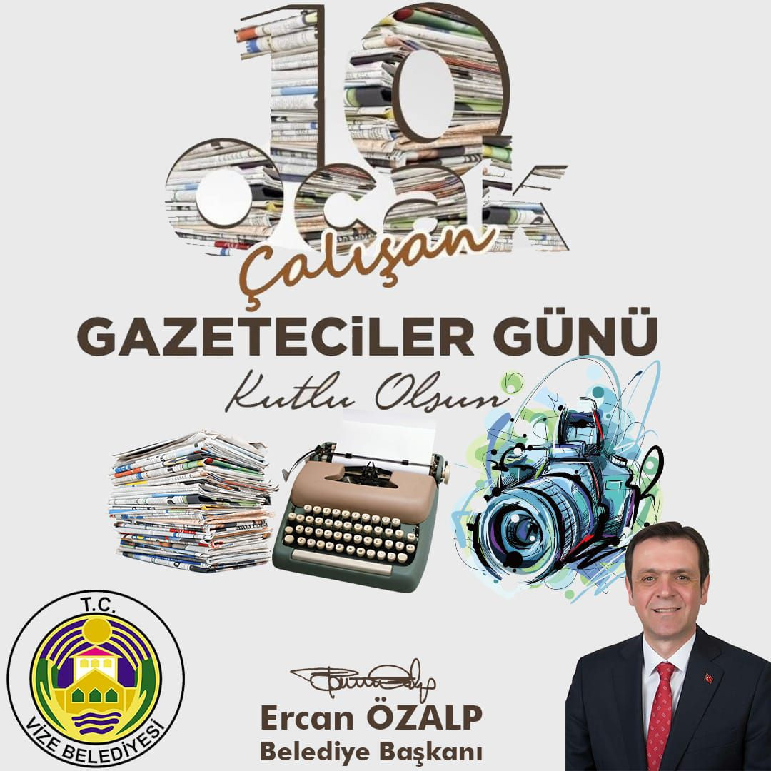10 OCAK ÇALIŞAN GAZETECİLER GÜNÜ KUTLU OLSUN