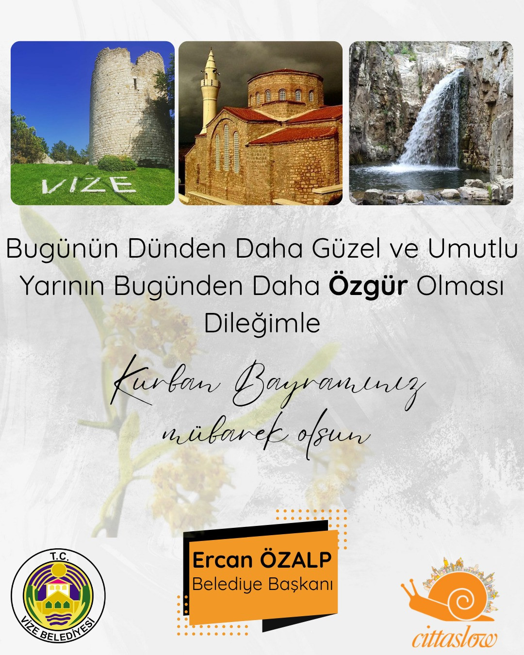 KURBAN BAYRAMINIZ MÜBAREK OLSUN