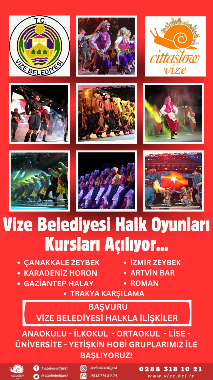 BELEDİYEMİZ TARAFINDAN İLÇEMİZDE HALK OYUNLARI KURSU AÇILIYOR