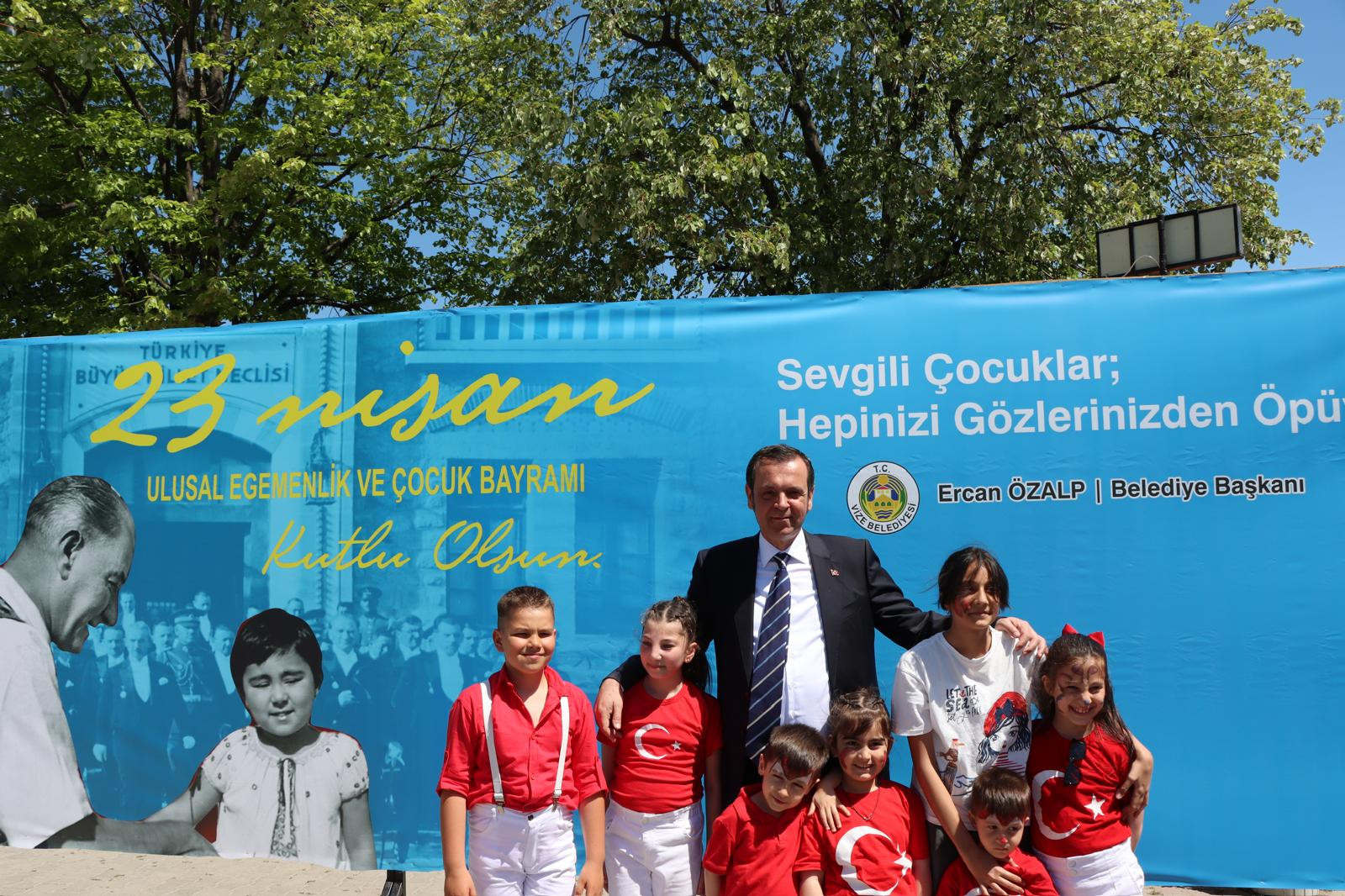 VİZE  BELEDİYESİ  23 NİSAN ÇOCUK ŞENLİĞİ GERÇEKLEŞTİRDİ