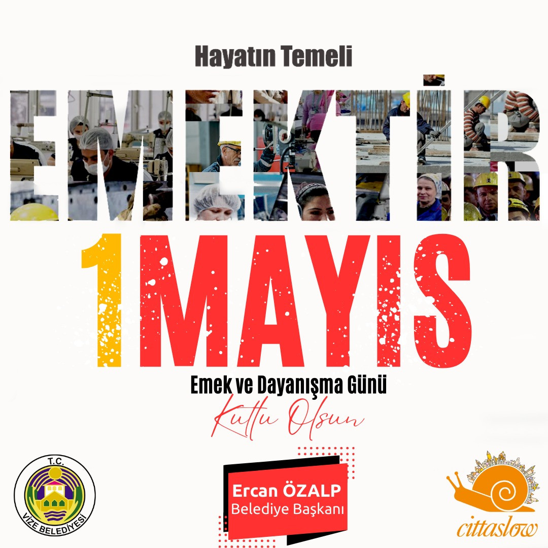 1 MAYIS İŞÇİ BAYRAMI KUTLU OLSUN