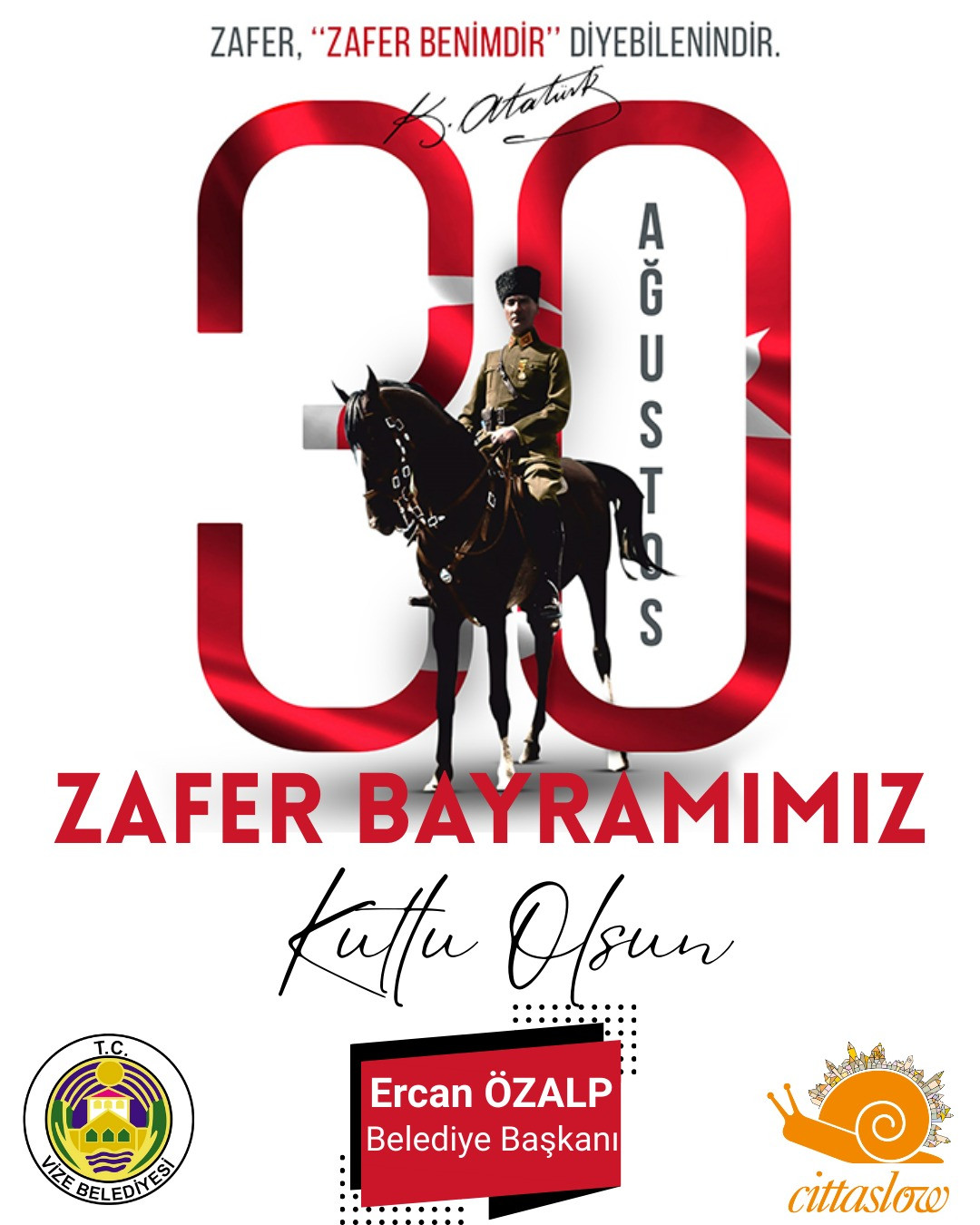 30 AĞUSTOS ZAFER BAYRAMIMIZ KUTLU OLSUN