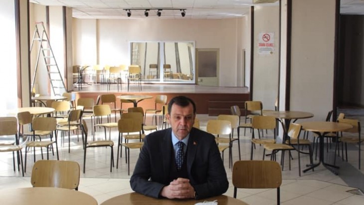 BAŞKAN ÖZALP BELEDİYE PERSONELİYLE BİRARAYA GELDİ