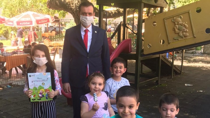 BAŞKAN ÖZALP ÇOCUKLARIMIZA ÇEVRENİN ÖNEMİNİ ANLATTI