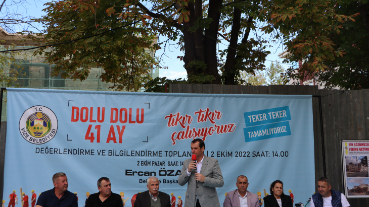 BAŞKAN  ÖZALP DEĞERLENDİRME VE BİLGİLENDİRME TOPLANTISI GERÇEKLEŞTİRDİ