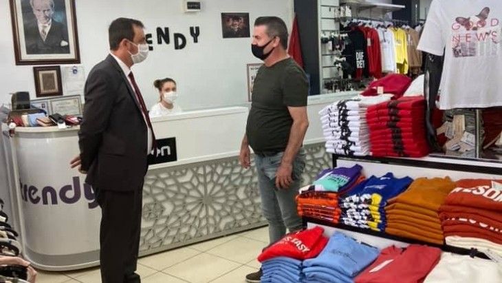 BAŞKAN ÖZALP ESNAF ZİYARETLERİ YAPIYOR