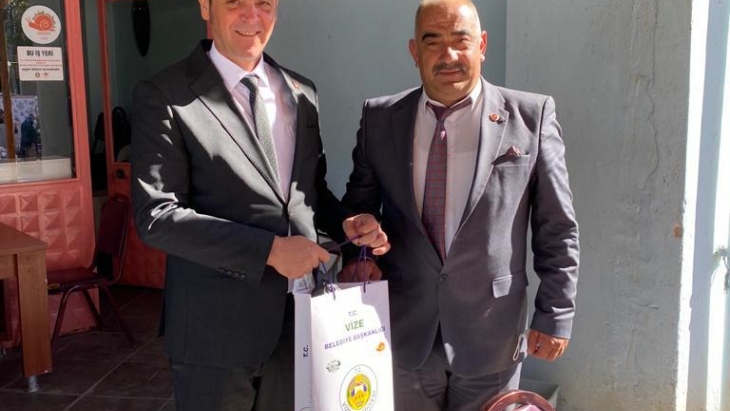 BAŞKAN ÖZALP MAHALLE MUHTARLARINI ZİYARET ETTİ