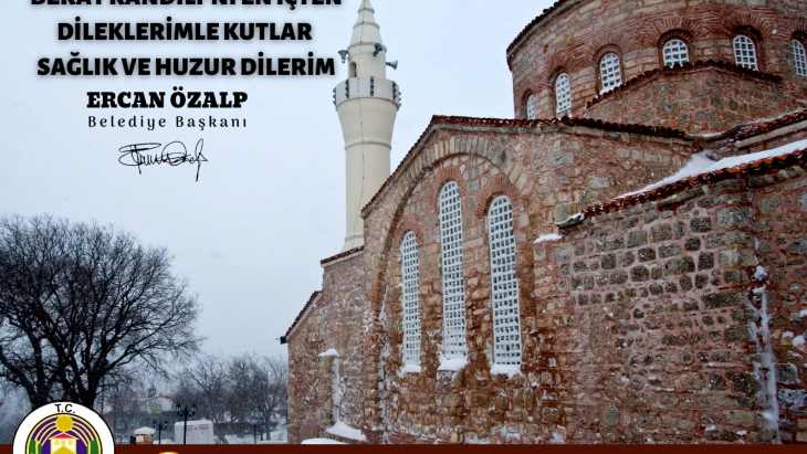 BERAT KANDİLİNİZ MÜBAREK OLSUN.