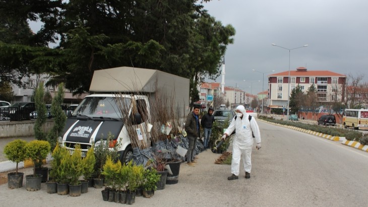 DEZENFEKTE ÇALIŞMALARIMIZ DEVAM EDİYOR