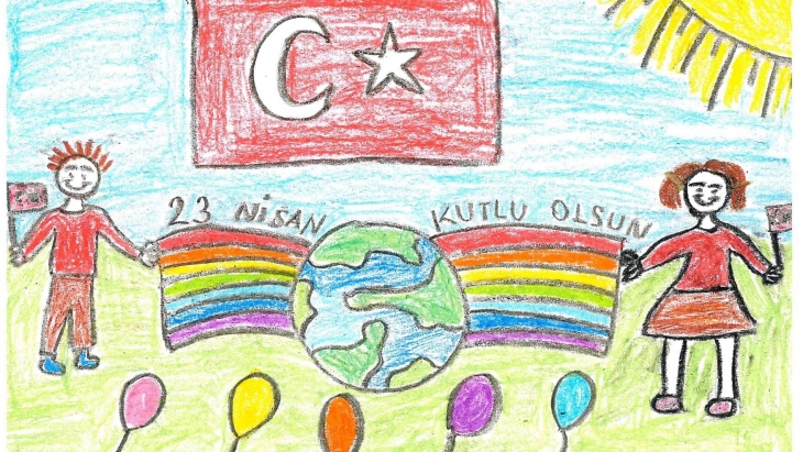 DÜŞLEDİĞİN 23 NİSAN KONULU RESİM YARIŞMASI SONUÇLARI