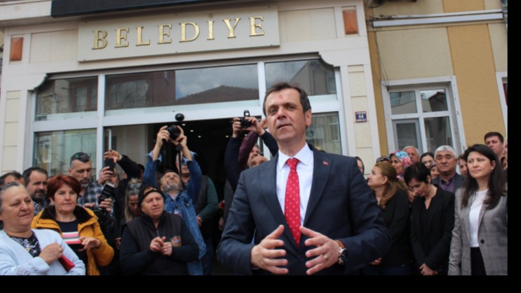 BELEDİYE BAŞKANIMIZ ERCAN ÖZALP GÖREVİNE BAŞLADI