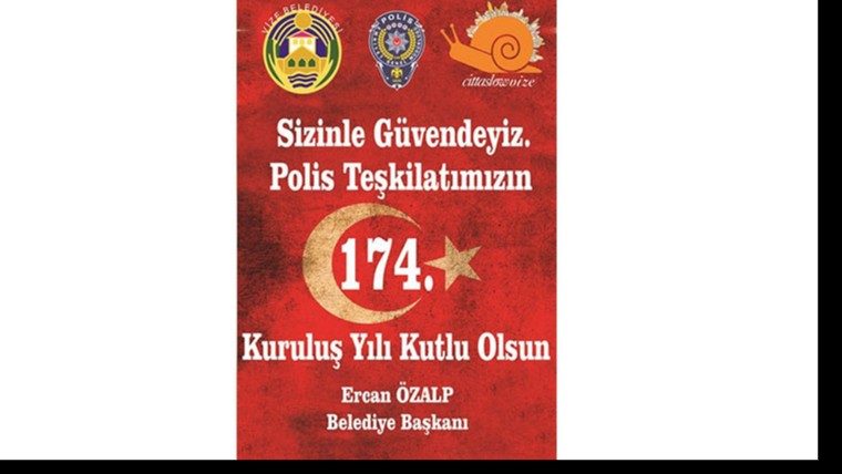 TÜRK POLİS TEŞKİLATI’NIN 174. YILDÖNÜMÜ KUTLU OLSUN