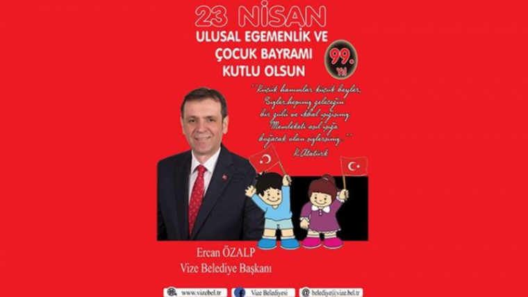 23 NİSAN ULUSAL EGEMENLİK VE ÇOCUK BAYRAMI'NIN 99. YILI KUTLU OLSUN