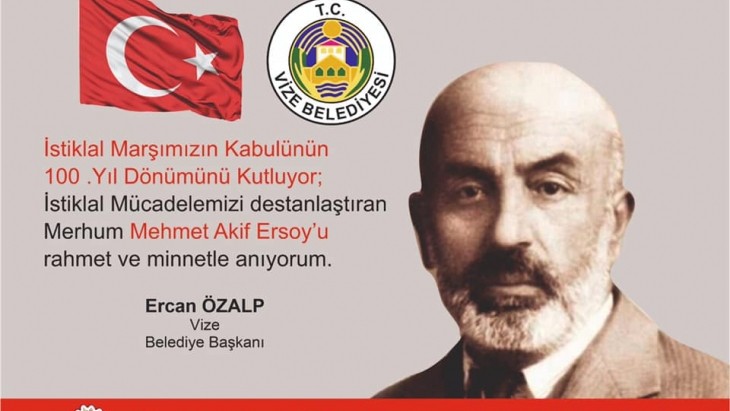 İSTİKLAL MARŞI'NIN KABULÜ'NÜN 100. YILI KUTLU OLSUN