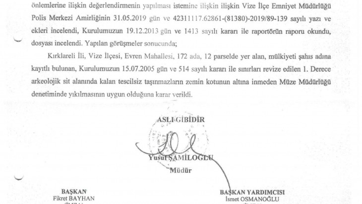 KÜLTÜR VE TURİZM BAKANLIĞINDAN DUYURU