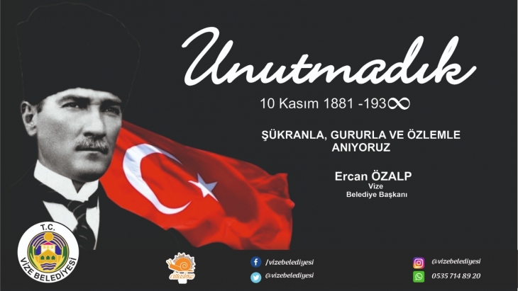 ÖZLEM, RAHMET VE ŞÜKRANLA ANIYORUZ.