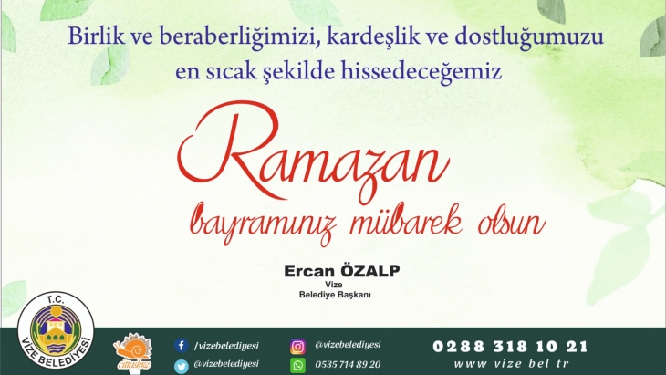 RAMAZAN BAYRAMIMIZ KUTLU OLSUN