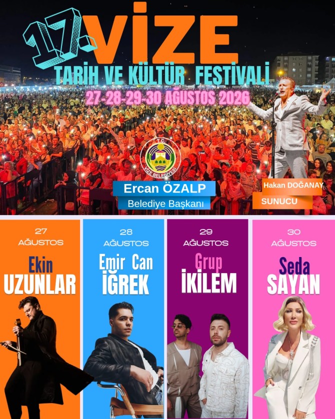 Festival Sanatçılarımız Belli Oldu