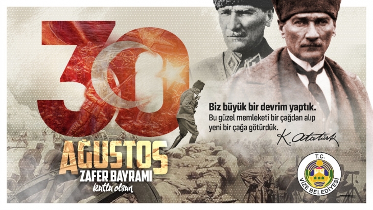 30 AĞUSTOS ZAFER BAYRAMIMIZIN 98. YILI KUTLU OLSUN