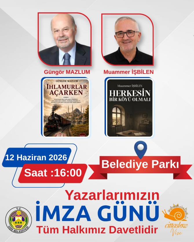 YAZARLARIMIZIN İMZA GÜNÜNE DAVETLİSİNİZ